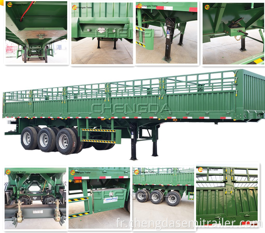 Factory Direct Sell Fence Semi railer